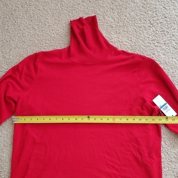 NWT Calvin Klein Ribbed Long-Sleeves sweater - Picture 5 of 9